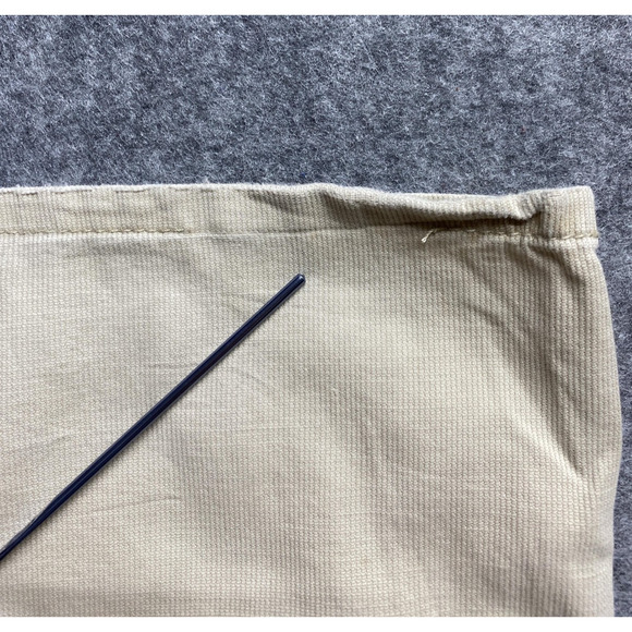 Old Navy Pants Womens Size 2 Beige Ultra Low Rise Wide Leg Casual Chino Y2K - Picture 11 of 16